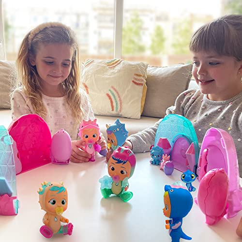Cry Babies Magic Tears Icy World - Dino Series | 10+ Surprises Including Doll, Dinosaur Pet And Accessories - Great Gifts For Kids Ages 3+ #TOP7