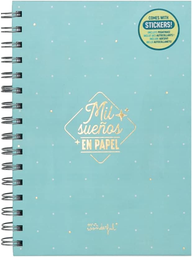Small Notebook - A Thousand Dreams On Paper - Mr. Wonderful