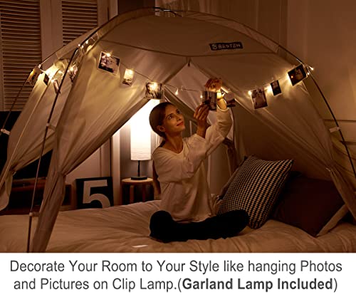 Besten Floorless Indoor Privacy Tent On Bed For Warm And Cozy Sleep Inside Drafty Room (Twin, Mint) #TOP6