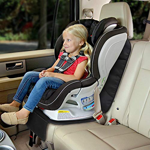Omotor 4Pcs Car Seat Protector Set Tablet Holder Kick Mat Cover Car Backseat Organizer For Kid & Toddlers Baby Carseat Cover (2 Sets) #TOP7