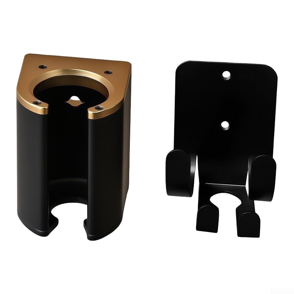 Metall Wandhalterung 17cm für Glätteisen Stabil(Black)