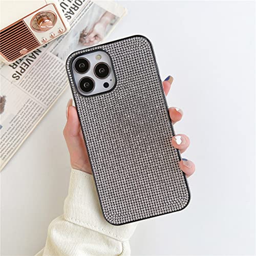 Coque iPhone 11 silicone paillettes ENILSA accessoire soirée argent