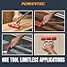 POWERTEC Extendable Floor and Wall Roller for Vinyl Flooring, Tile & Linoleum Roller with Extendable 17