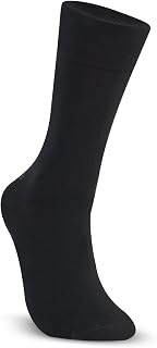 Bonjour Men's Cotton Odour Free Full Length Formal Socks - Free Size - Pack Of 1 Price In India