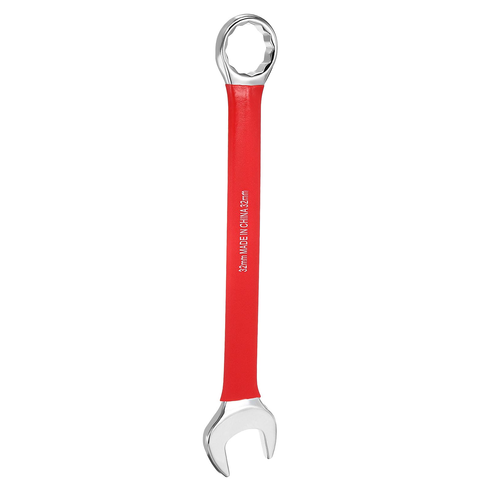 sourcing map Combination Wrench 32mm Metric Open End 10-Degree Offset 12-Point Box End Double Ended Wrenches Spanners Tools for Household Automotive Machinery DIY Repair