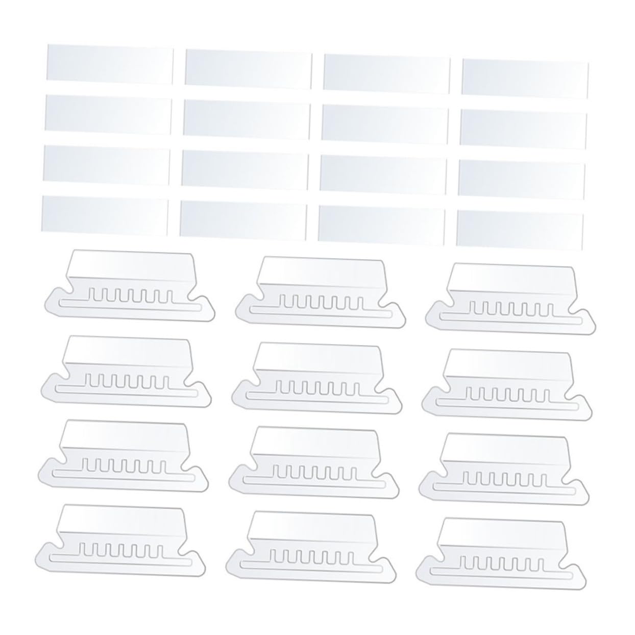 HOMSFOU 5 Set Etichette per File Etichette per Organizzazione Fodere File Facile Attaccare e Riutilizzabile per Identificare Documenti e Libri