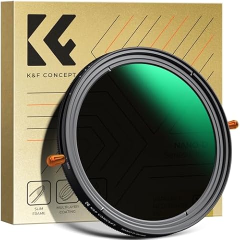 K&F Concept 67mm Variable ND Polarizing Filter Cover