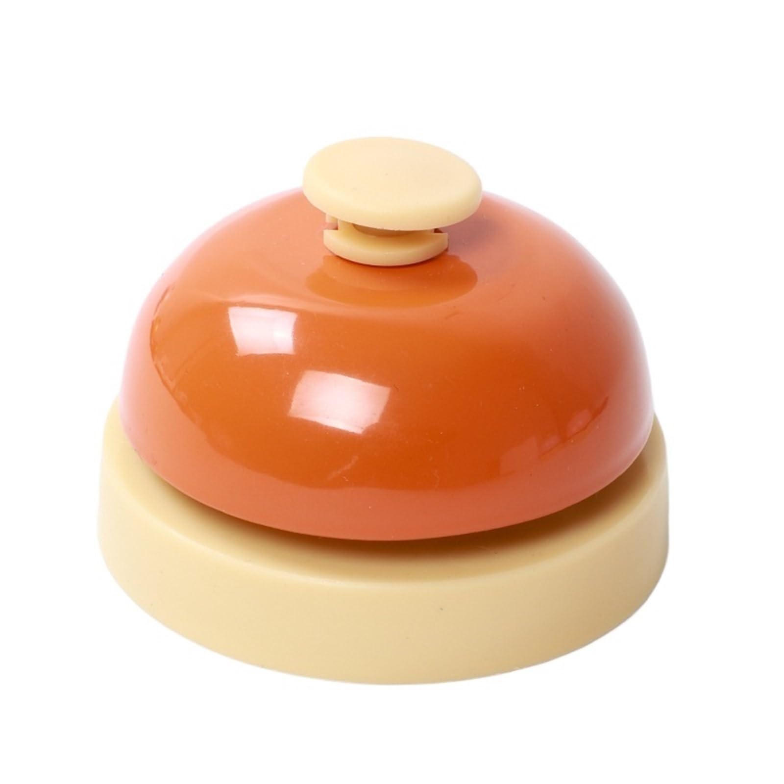 Ruwlfe Khaki Orange 4Pcs Small Call Bell, Service For Restaurant Bar