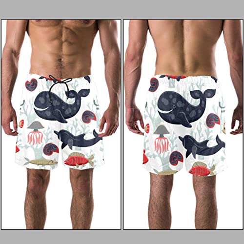 Maillots de bain hommes short plage séchage rapide bleu