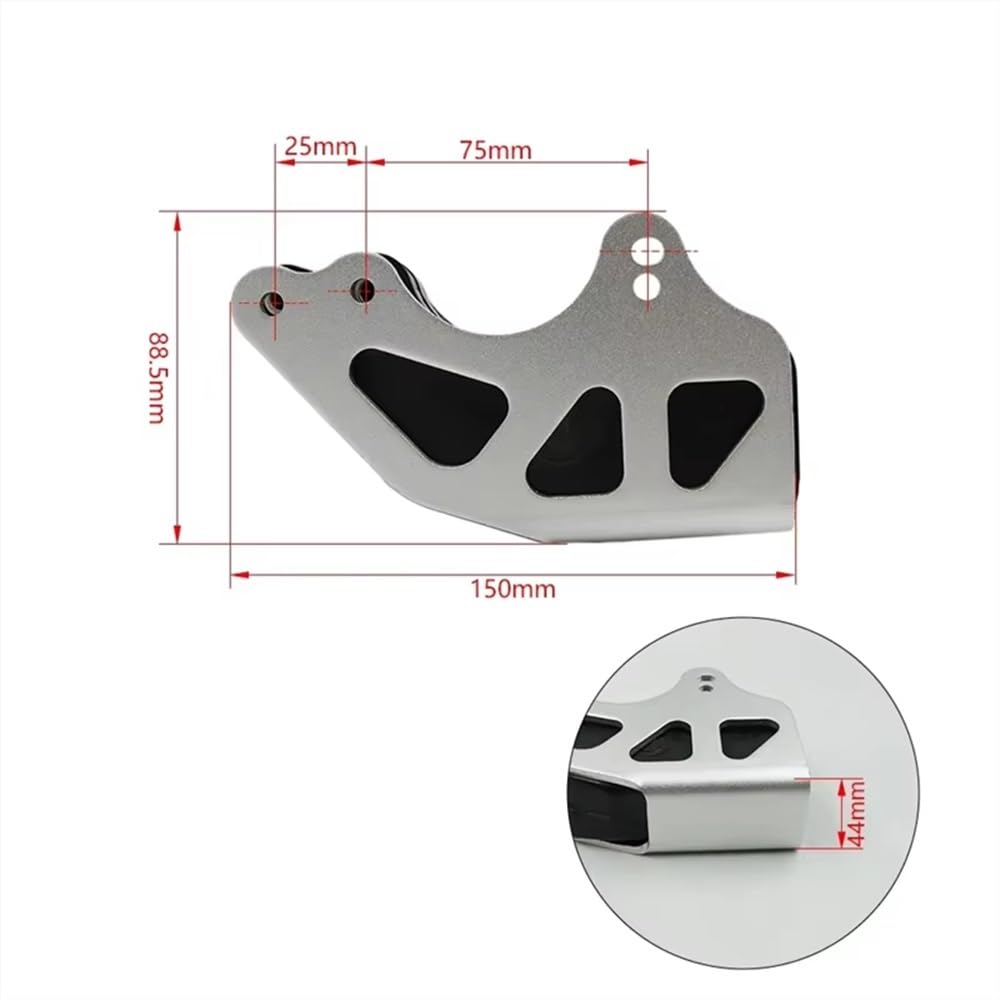 Almohadilla De Cubierta Marco Cadena para X6 para X2 para X2X Guía Piñón para Motocicleta SXF Inferior Guía Y Tensor