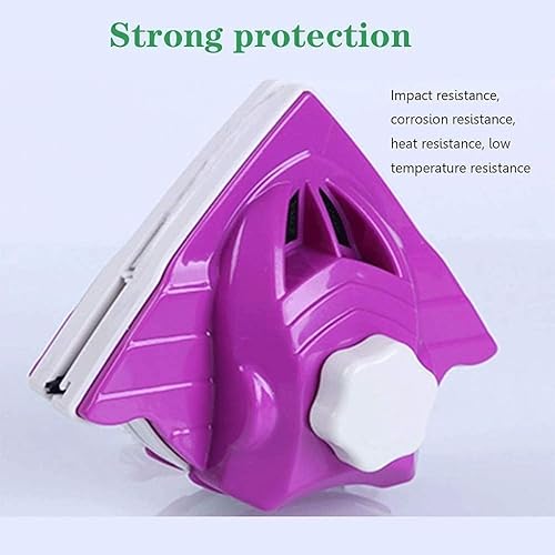 Miniatura 5 de UOOD Limpiador de ventana de cristal magnético de doble cara Cepillo de herramienta de limpieza de vidrio magnético para ventana de doble