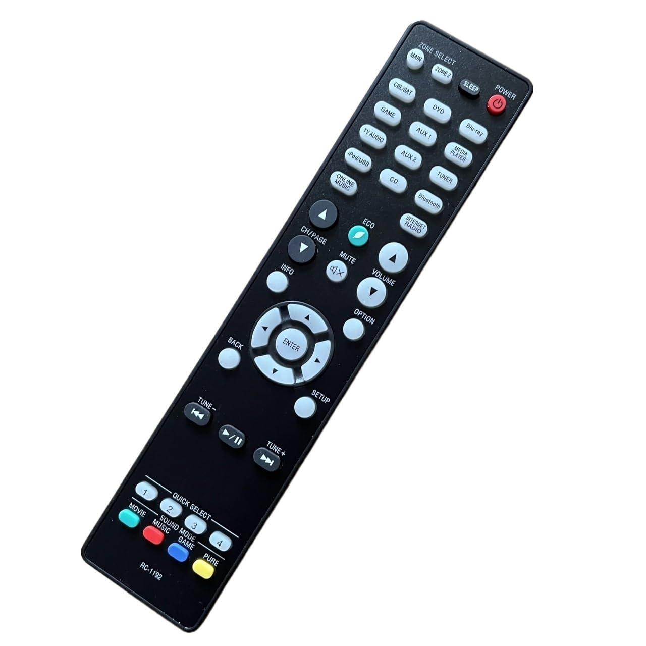 Nowy pilot do amplitunera AV Denon RC-1192 RC-1183 RC-1184 RC-1217 RC-1226 RC-1227 RC-1218 RC-1228 RC-1193 RC-1196 RC-1216
