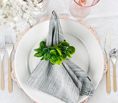 Vine Napkin Rings Set Of 8 Green Vine Napkin Holder #TOP3