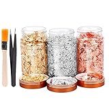 blattgold migros 【Aufbewahrungsflasche aus Kunststoff】Jedes Folienpapier-Kit wird mit einer haltbaren Kunststoff-Aufbewahrungsbox geliefert, die die Flocken nach jedem Gebrauch sauber hält.