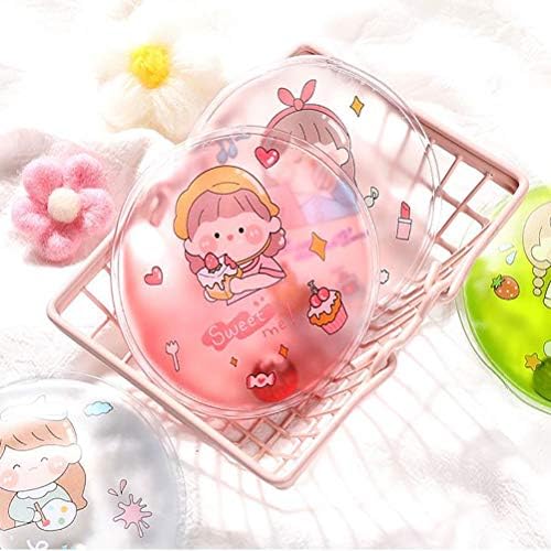 TIANTIAN Instant Hand Warmers Mini Cartoon Winter Reusable Self-Heating Gel Hand Warmer Portable Hand Warmer, Best Gift for Children in Winter, Pack of 4