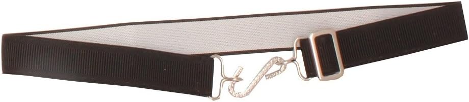 Adult Men Plain Adjustable Elastic S Hook Snake Belt (MADE IN UK)