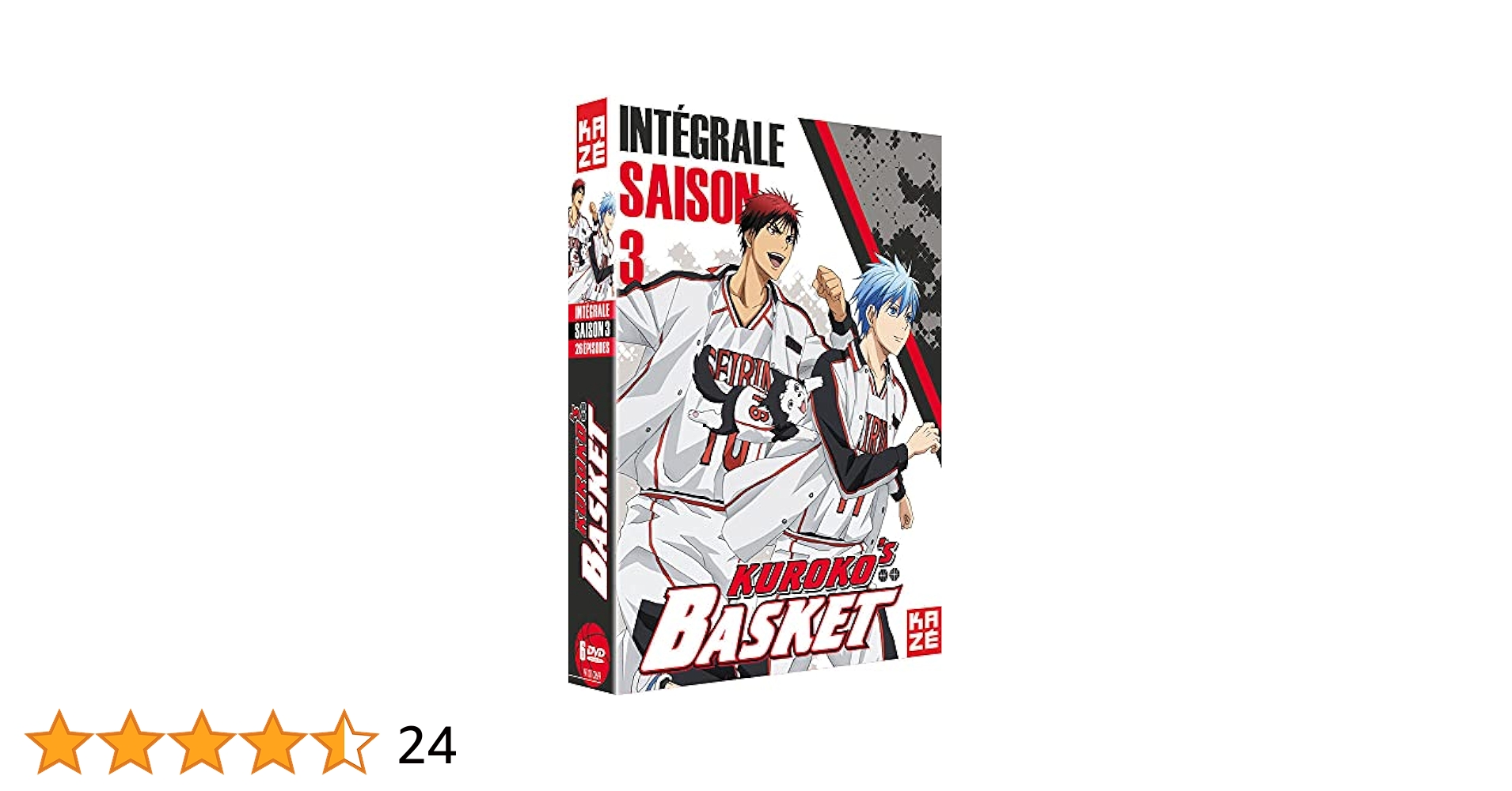 Amazon.co.jp: 黒子のバスケ 3期 コンプリート DVD-BOX (51-76話