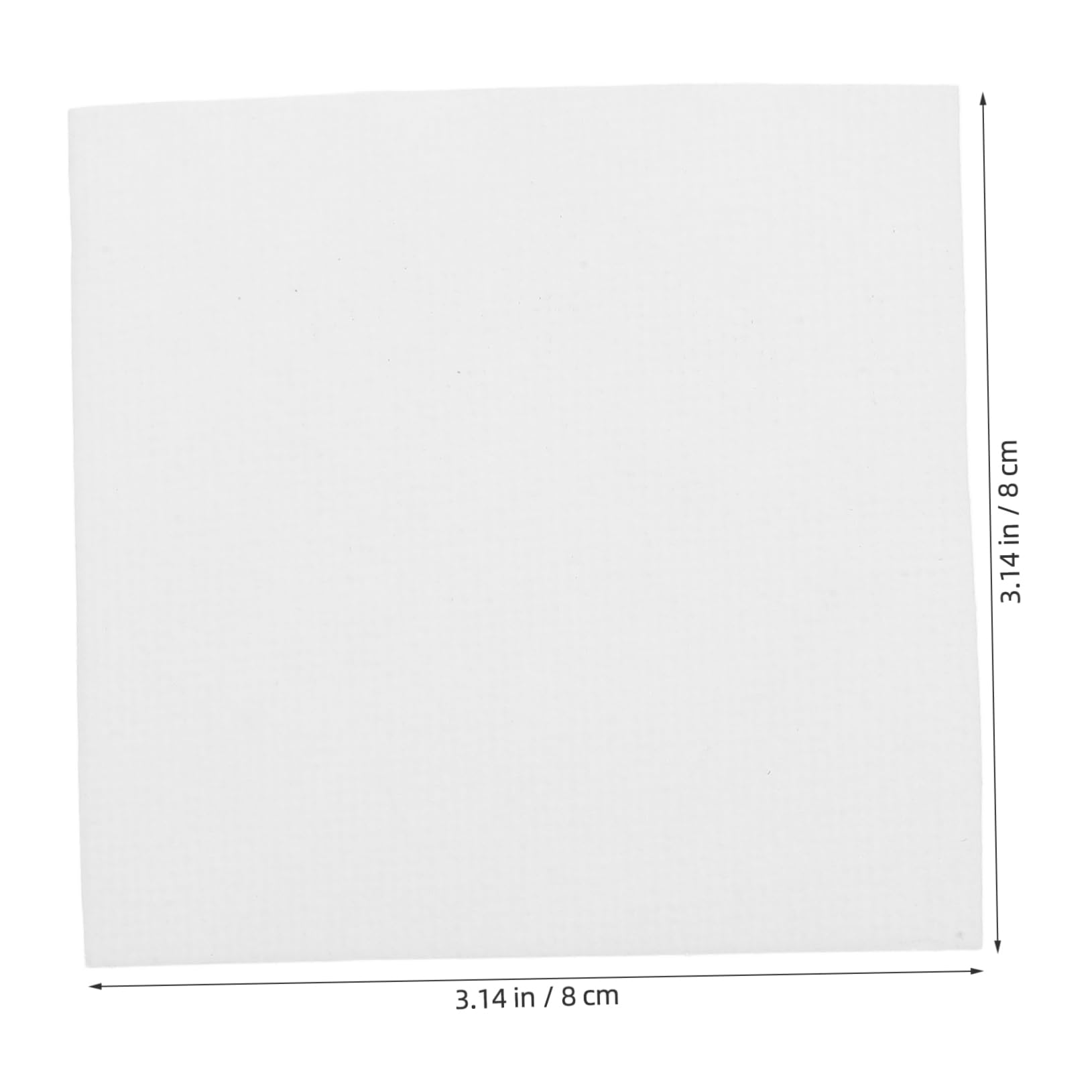 DOITOOL Ceramic Fiber Paper Sheets 50pcs Fireproof Microwave Kiln Paper for Fusing Heat Protection for Stove Furnace