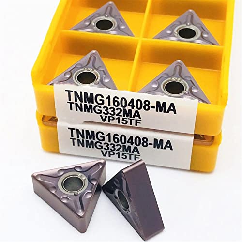 Fresa para torno con insertos de carburo 10 piezas miniatura 4