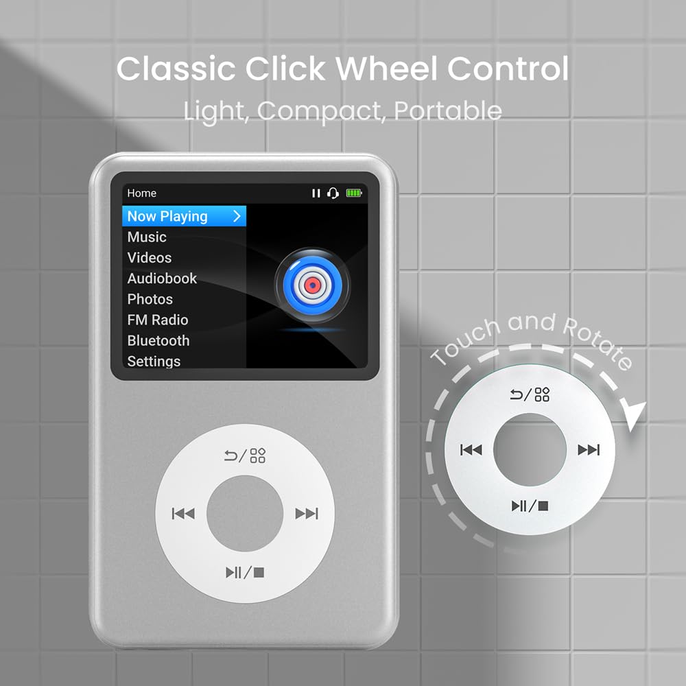 64Gb Mp3 Player with Bluetooth Y1 Portable Music Digital Players