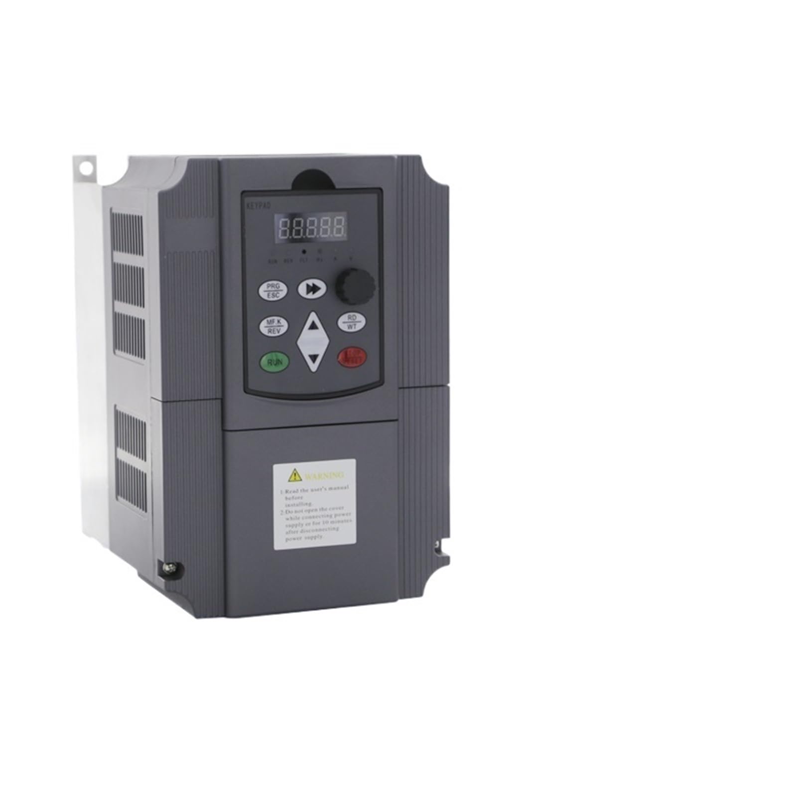 QEFHSVVZE 220V Single-Phase Input to 380 3 Phase 5.5KW VFD Variable Frequency Drive Converter for Motor Speed Control Frequency(5HP 4kw,Three phase 220V)
