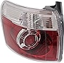 Evan-Fischer Tail Light Assembly Compatible with 2007-2012 GMC Acadia Outer Driver Side