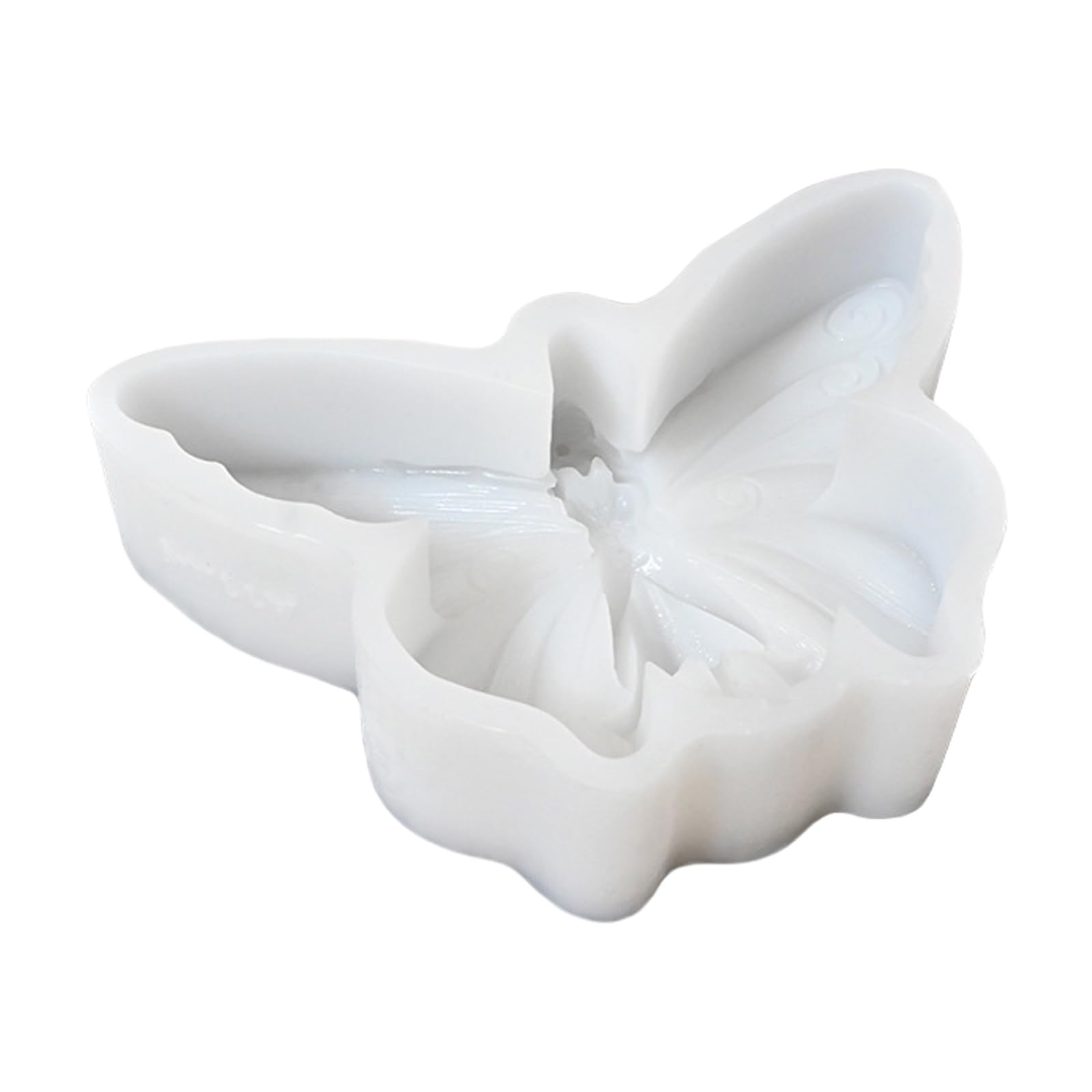 Jazuaiao Wing Heart Silicone Molds Butterfly Shape Silicone for Epoxy Resin Soap Chocolate Fondant Chocolate
