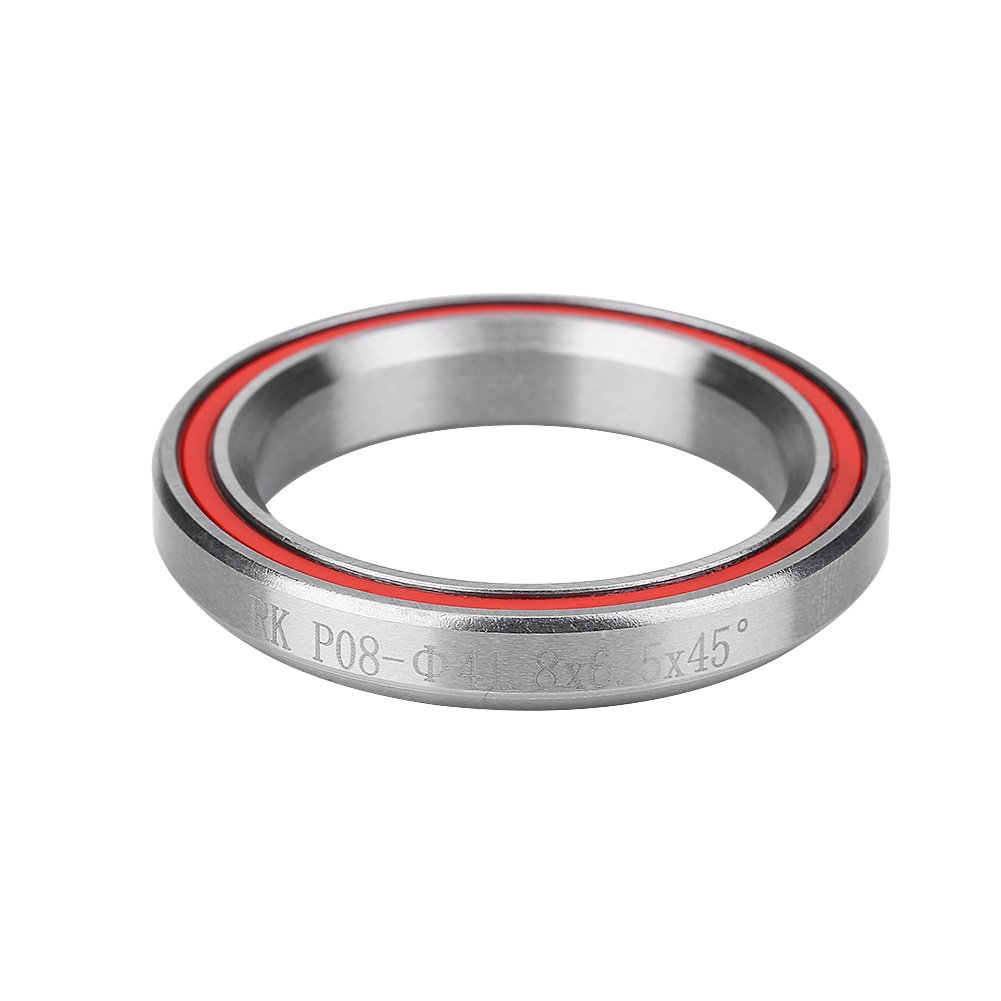 Yosoo Health Gear Roulements de Casque en Alliage d'Aluminium, 41mm, Usinés CNC pour VTT et Vélos de Route, avec Roue à Anneau en Acier
