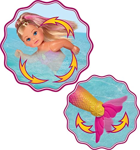 Simba Evi Love Muñeca Sirena Nadadora 12 cm miniatura 3