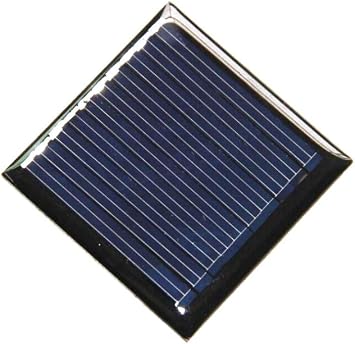5pcs 5v Mini Polysilicon Solar Panel Module DIY Polysilicon Solar Epoxy Cell Charger 0.25w 5v 50ma 45x45mm