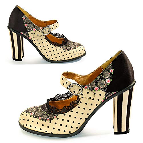 Hot Chocolate Design Chocolaticas High Heels Women's Mary Jane Pumps Â» Steampunk Web