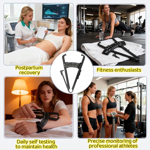 Professional High-Accuracy Body Fat Caliper