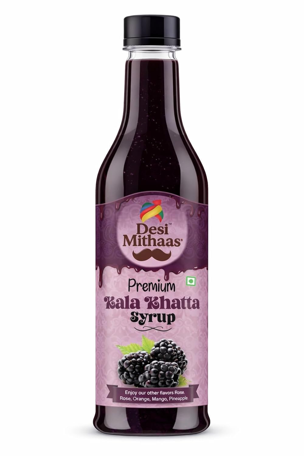 Desi Mithaas Premium Kala Khatta Syrup | Refreshing Summer Drink Concentrate | Tangy & Fruity Flavor for Sharbats, Mocktails, Ice Gola & Beverages-image-12