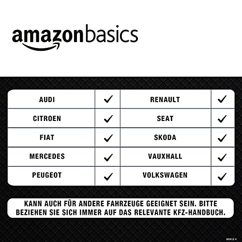 Motoröl 5W-40 von Amazon Basics für Benzin- und Dieselmotoren, 5 l