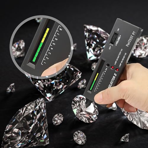 Testeur de diamant électronique - Kit d'outils de test portable, professionnel de haute précision - Sélecteur de diamants pour bijoux, cristal, agate, jade – vue 4