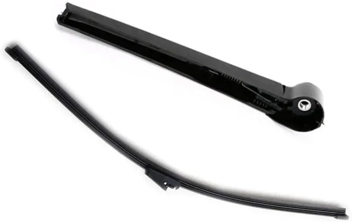 2Pcs Auto Windscreen-Wiper Car Rear-Windshield-Wiper Arm Blade Kit For VW For Volkswagen For Golf 4 5 Passat 3B 3BG For POLO Car Accessories Rear Wiper Arm(26.5cm)+Rear-Wiper Blade(33cm)