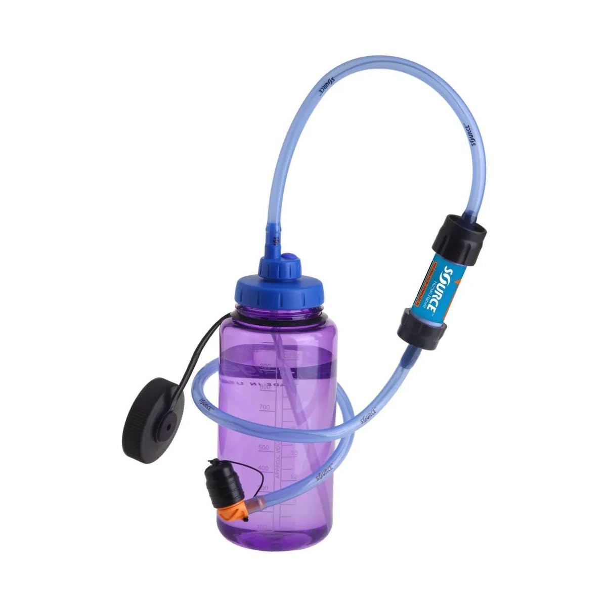 Source Ltd. Convertube+Sawyer Filter, 2023 transparent blue