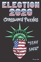 Crossword Puzzles for Americans: USA Patriot Themed Art Interior. Fun, Easy to Hard Words. Liberty w Mask. B08KQBYQ3W Book Cover