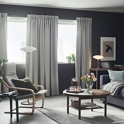 Ikea Majgull Fabric, 150 Cm, Room Darkening/Light Grey #TOP26