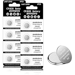 Pila Boton Cr1620 CR1620 Pila de Botón de Litio 3V Batería CR 1620 8pcs【5 Años de Garantía】