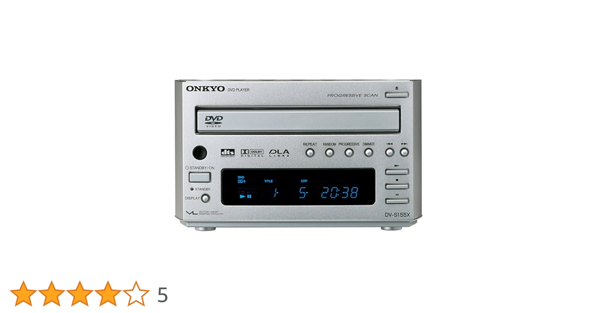 未使用 ONKYO DV-S155 INTEC155 DVD プレーヤー Amazon.co.jp: ONKYO INTEC155 プログレッシブDVDプレーヤー DV