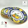 Italian Ceramic dinnerware set - Hand Painted kitchen Dishes sets for 4 - Made in ITALY Tuscany - Italian Pottery dinner… - Image 4
