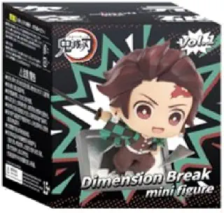 鬼滅の刃 Dimension Break mini figure Vol.1 ブラインドボックス ランダム 約8cm ミニフィギュア コレクション アニメ グッズ プレゼント 1個入り