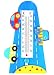 Produktbild alles-meine.de GmbH 3-D Effekt - Thermometer -  Auto & Fahrzeuge - blau  - aus Holz - für Kinder - Kinderthermometer - Wandthermometer / Kinderzimmer - Wärme Kälte - Holzthermo..