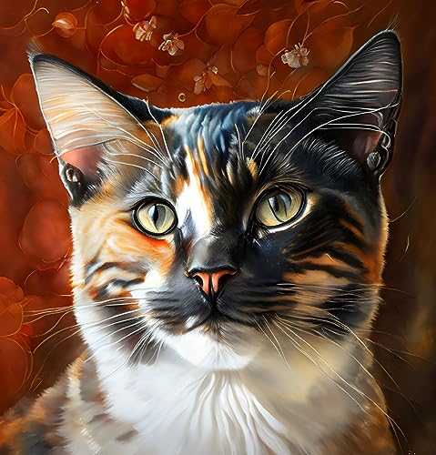 Poster My Tortie Kitty SERENDIPITP la toile pour amoureux des chats