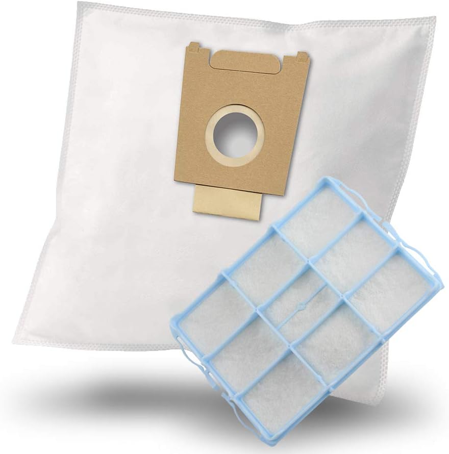 10 x Vacuum Cleaner Bags + Filter Suitable for Bosch sphera 24 1600w BSA2463/05
