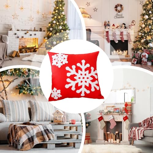 Fundas navideñas para sofá y dormitorio que transforman su piso 5