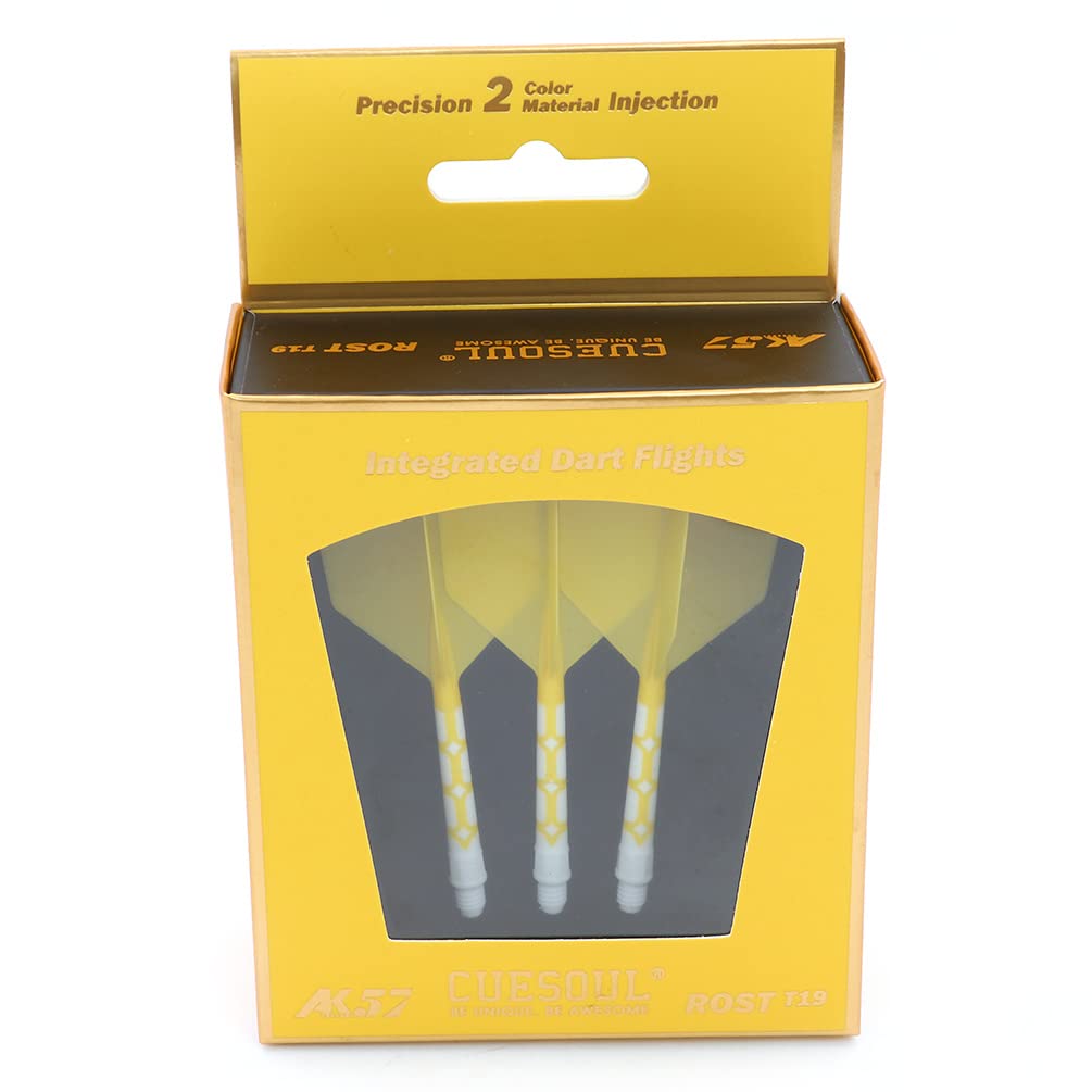 CUESOUL ROST T19 Integrated Dart Shaft and Flights Big Wing Shape,Set of 3 โ image 1