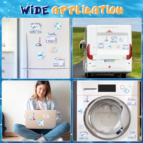 Imanes decorativos para puertas Cruise, pack de 7 unidades miniatura 5