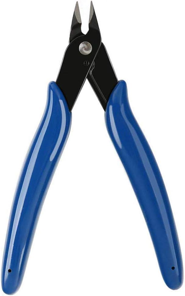 Side Cutting Pliers, Wire Cutter Electrical Cable Cutter Mini Cutting Plier Diagonal Side Cutter Flush Cutter Jewelry Craft Flush Pliers